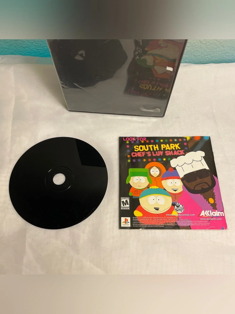 South Park Rally (PlayStation 1, 1999) PS1 W/ Reg Card No Original Case Works